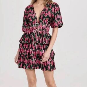 Wayf Thinking of You Mini Dress, Size S